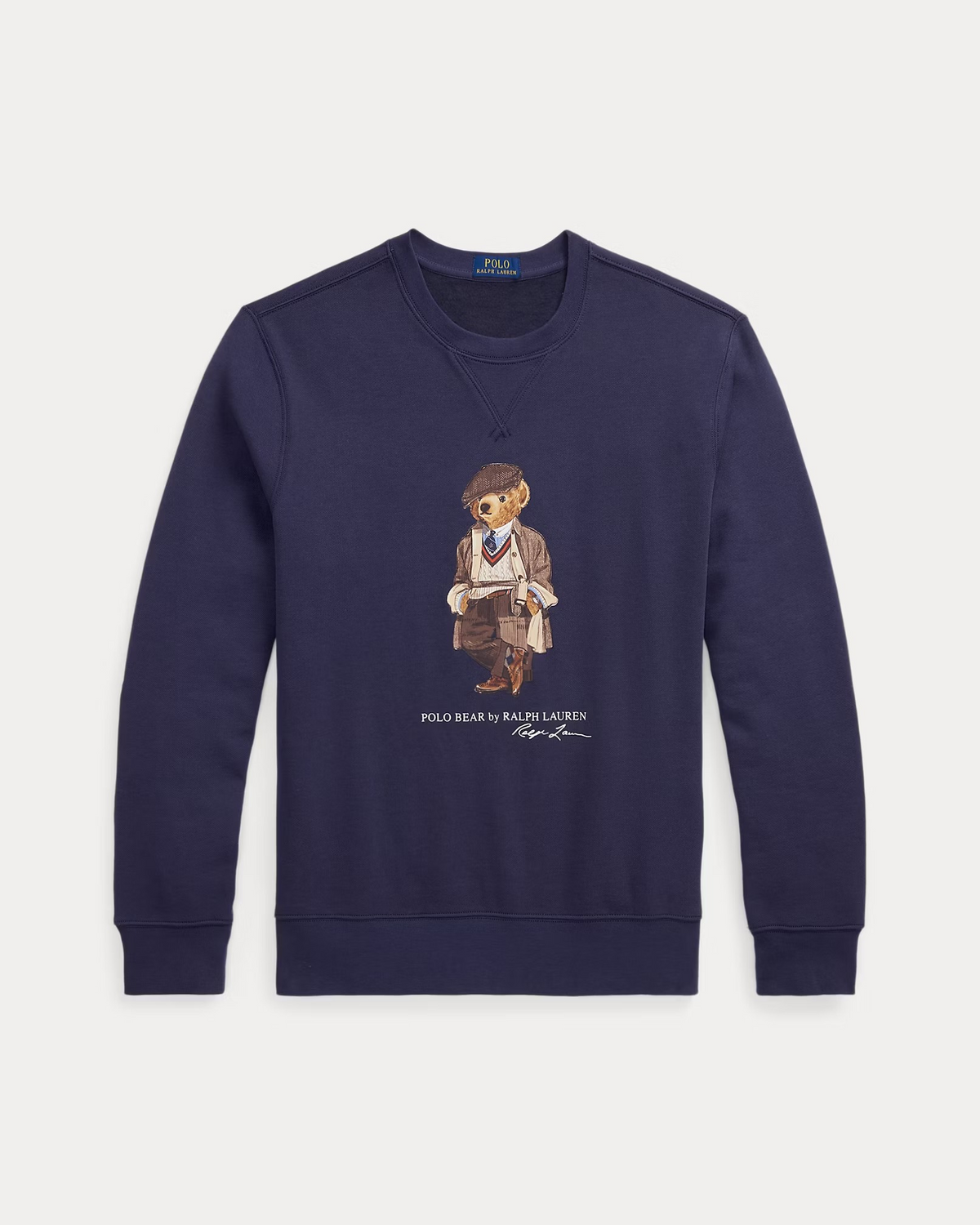 Bear Fleece Sweatshirt - Indigo Blue