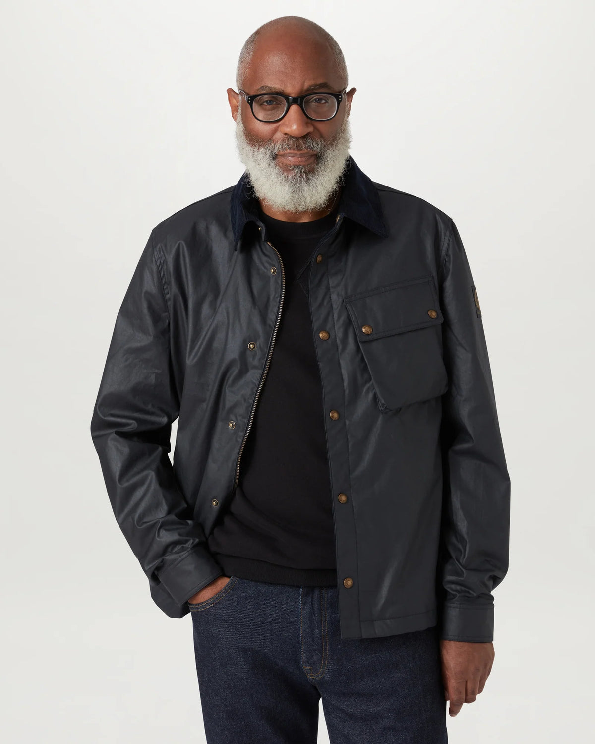 Ground Wax Jacket - Navy