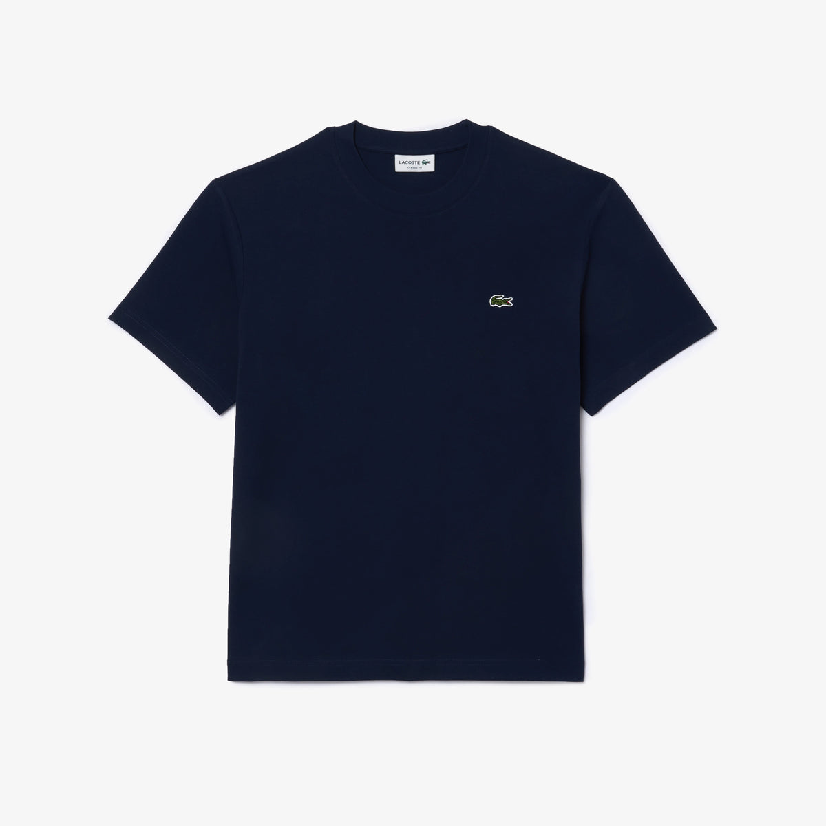 Croc Cotton T-Shirt - Navy