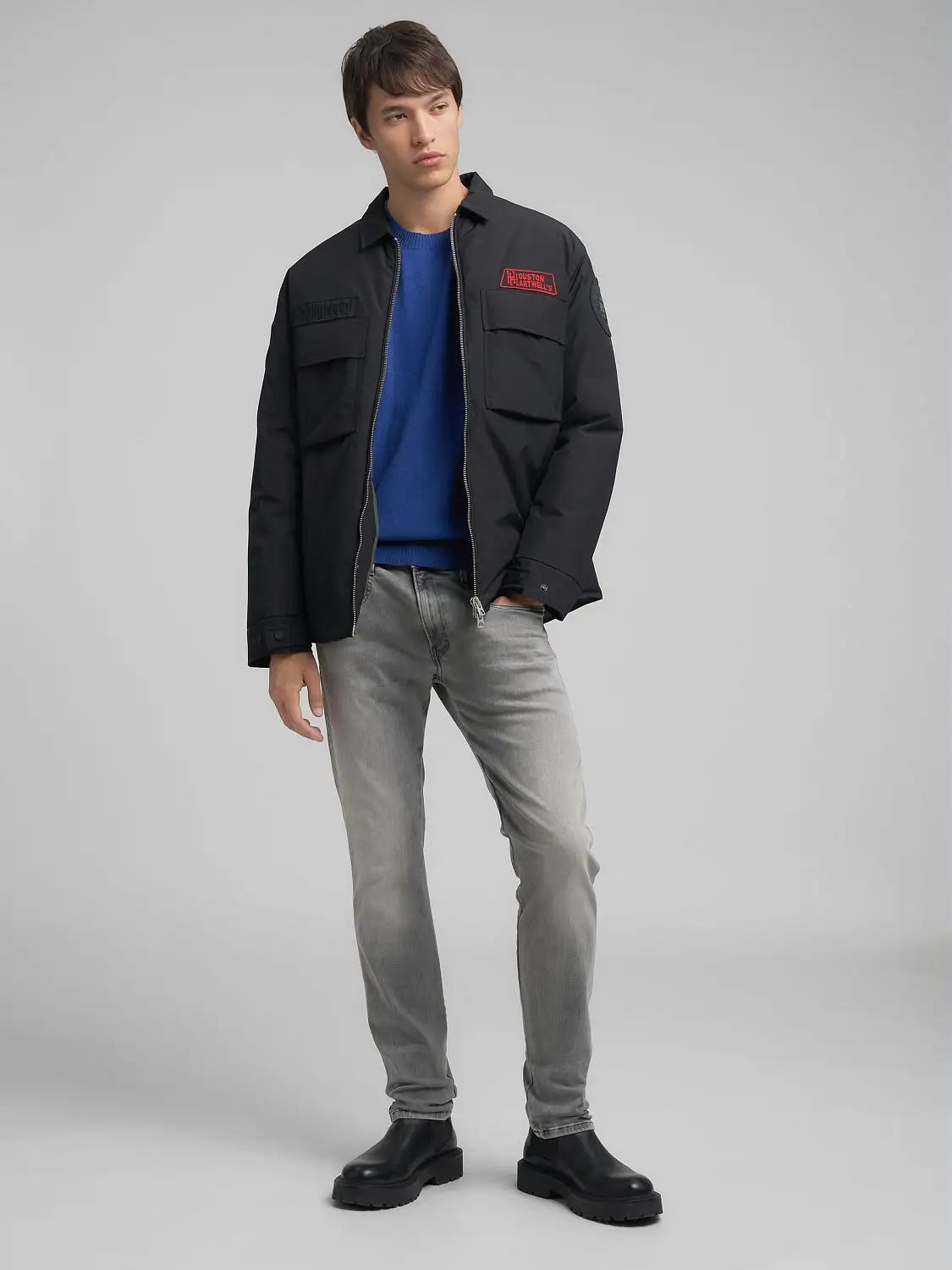 Hyperflex Dust Anbass Slim Fit Jean M914E .000.661 07B - Grey