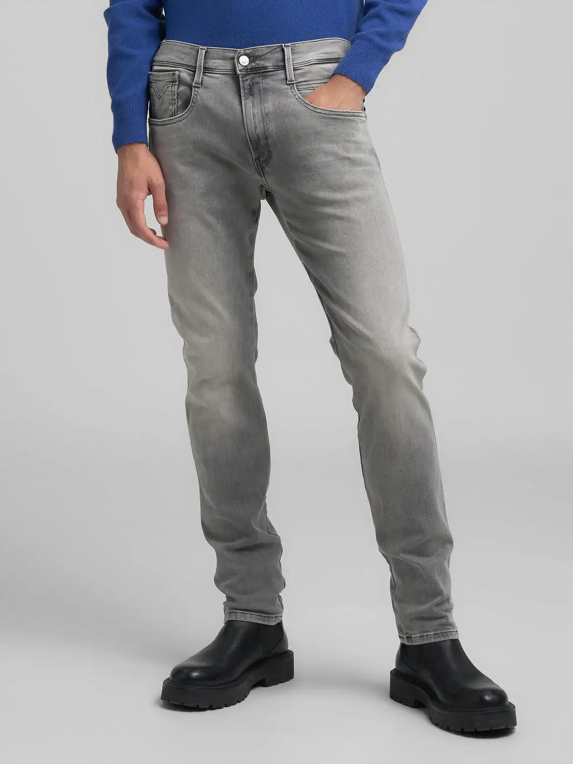 Hyperflex Dust Anbass Slim Fit Jean M914E .000.661 07B - Grey