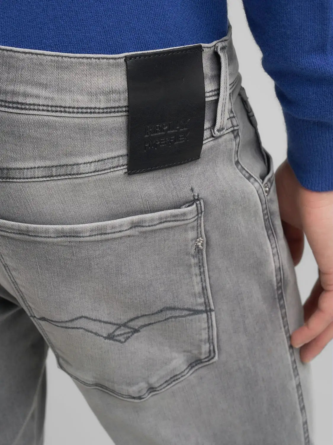 Hyperflex Dust Anbass Slim Fit Jean M914E .000.661 07B - Grey