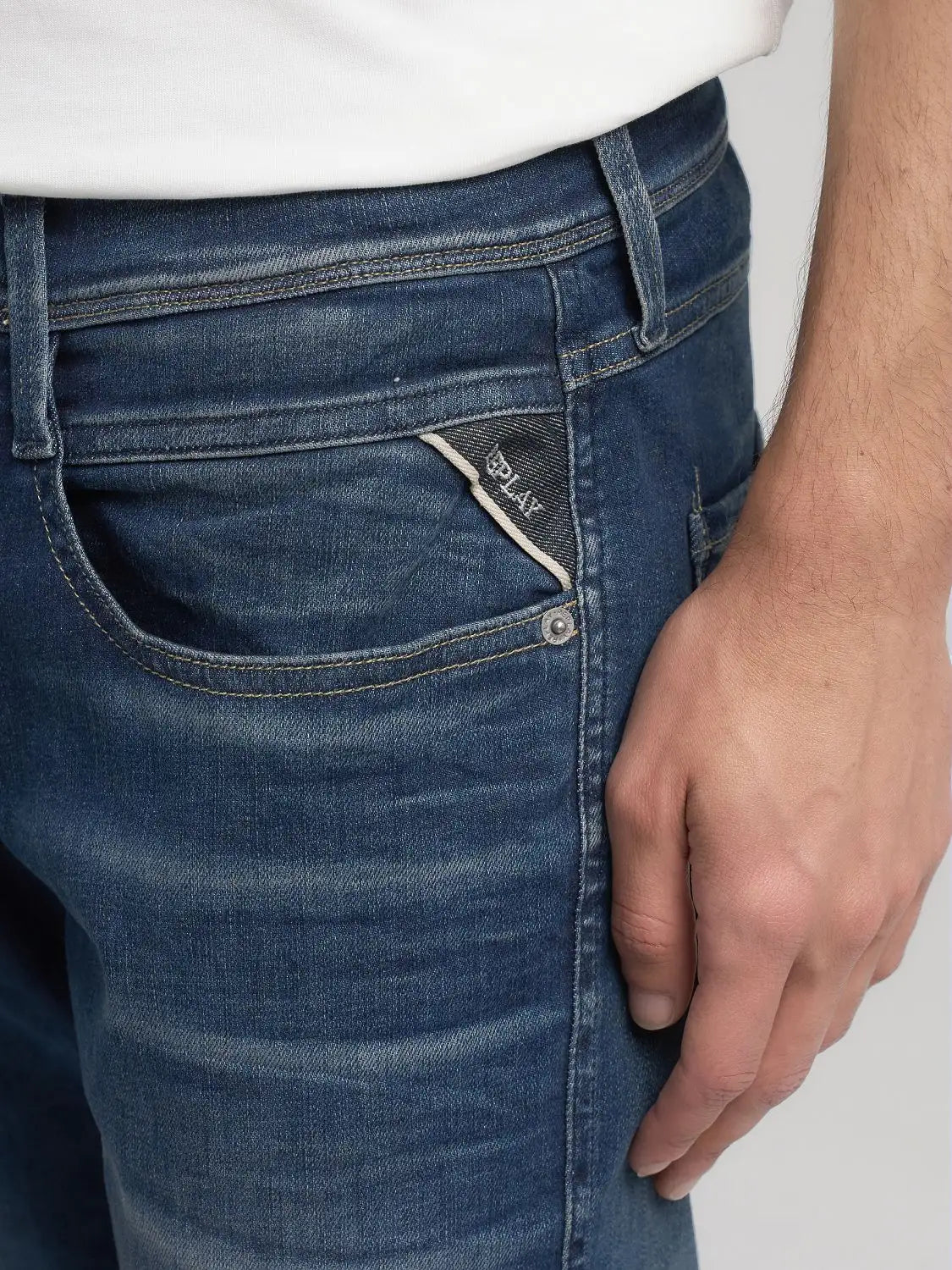 Hyperflex Dust Anbass Slim Fit Jean M914E 000.661 604 - Navy