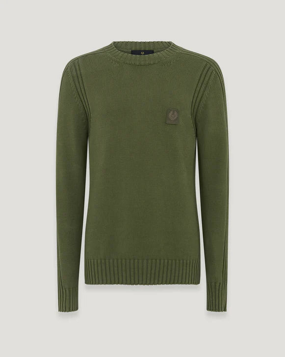 Watch Knitted Crewneck - Green