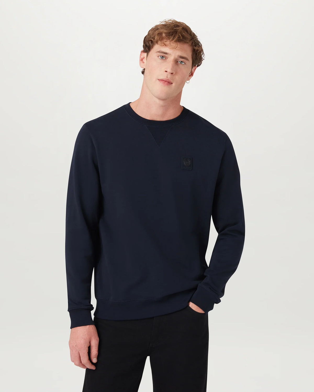 Curator Crewneck Sweatshirt - Navy