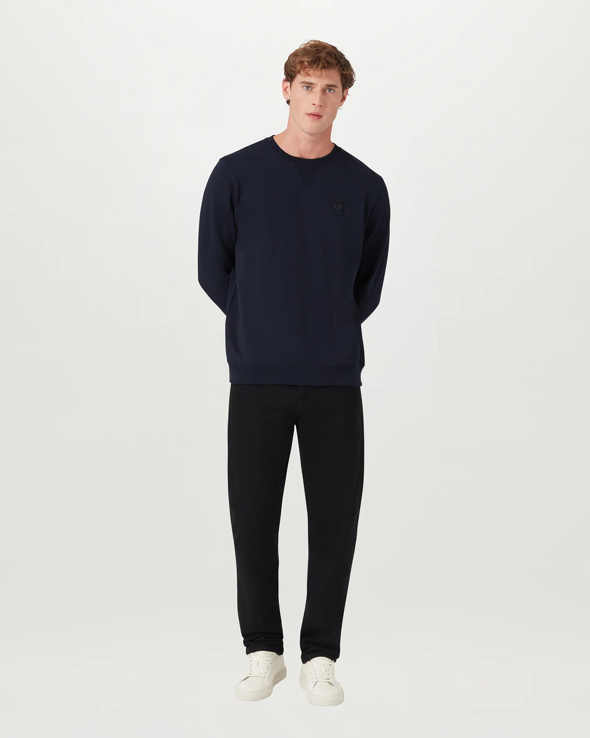 Curator Crewneck Sweatshirt - Navy