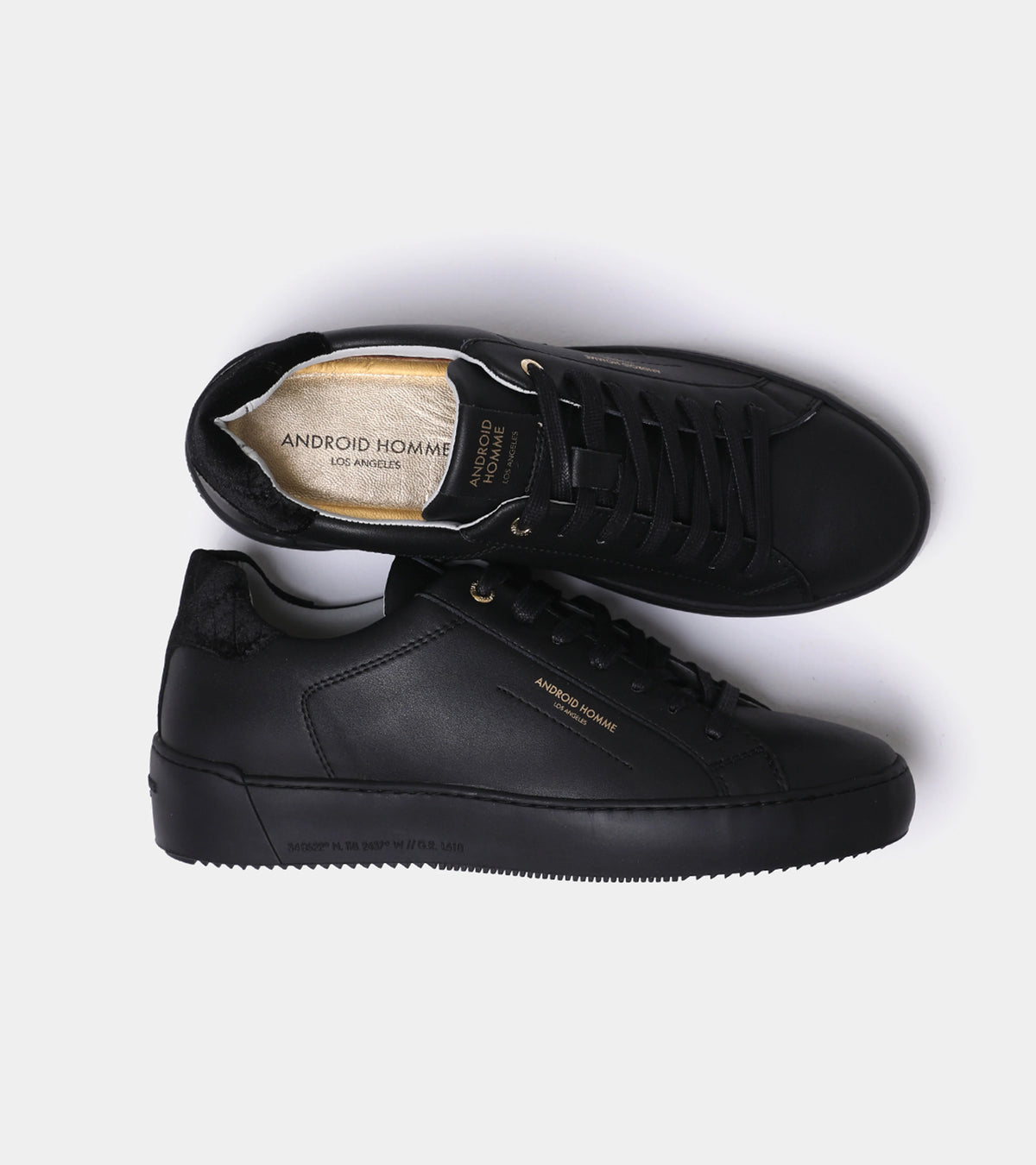 Zuma Diamond Velvet Quilt Leather - Black