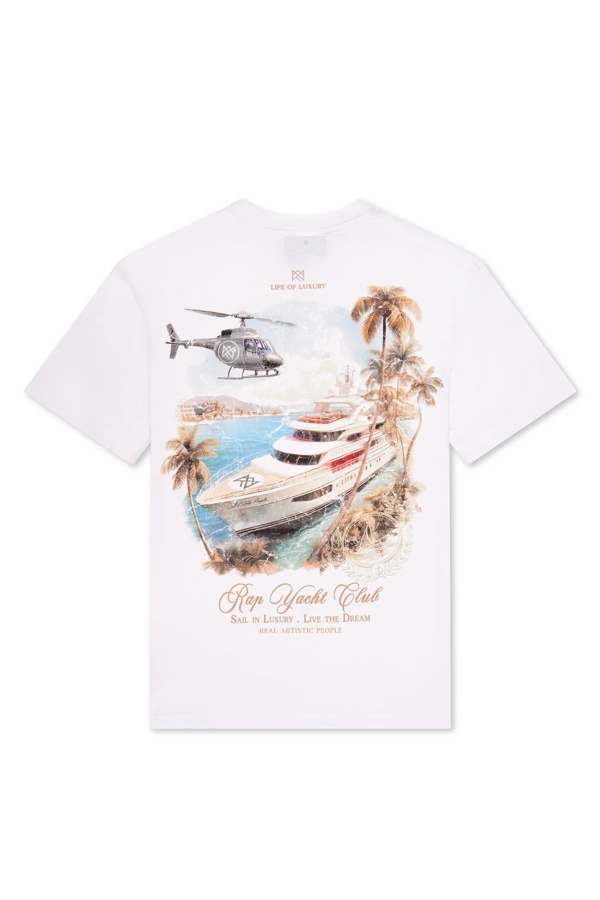 Yacht Heavyweight T-Shirt - White