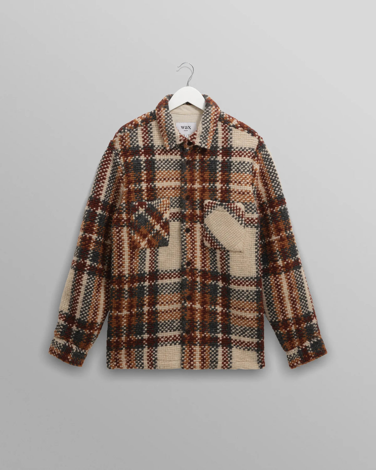 Whiting Wool Bobble Overshirt - Rustic/Multi