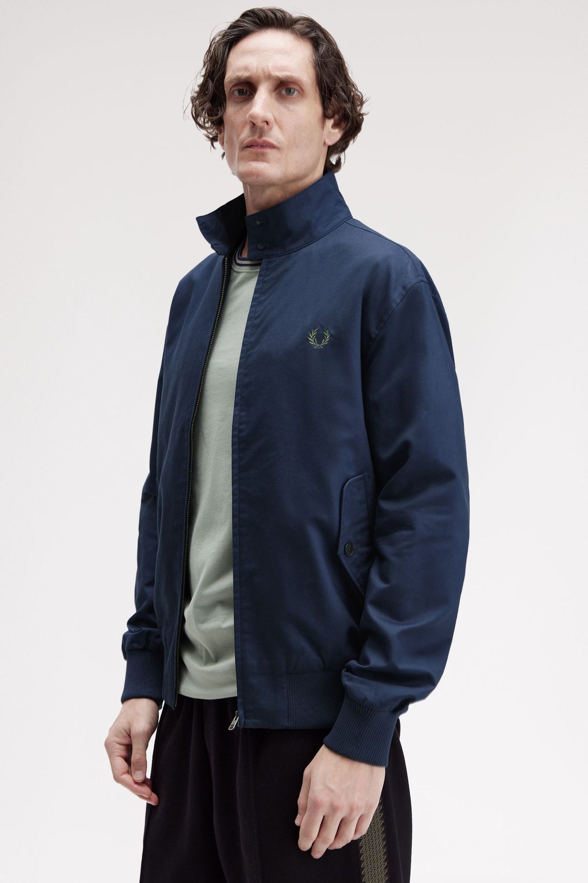 Harrington Bomber Jacket - Navy