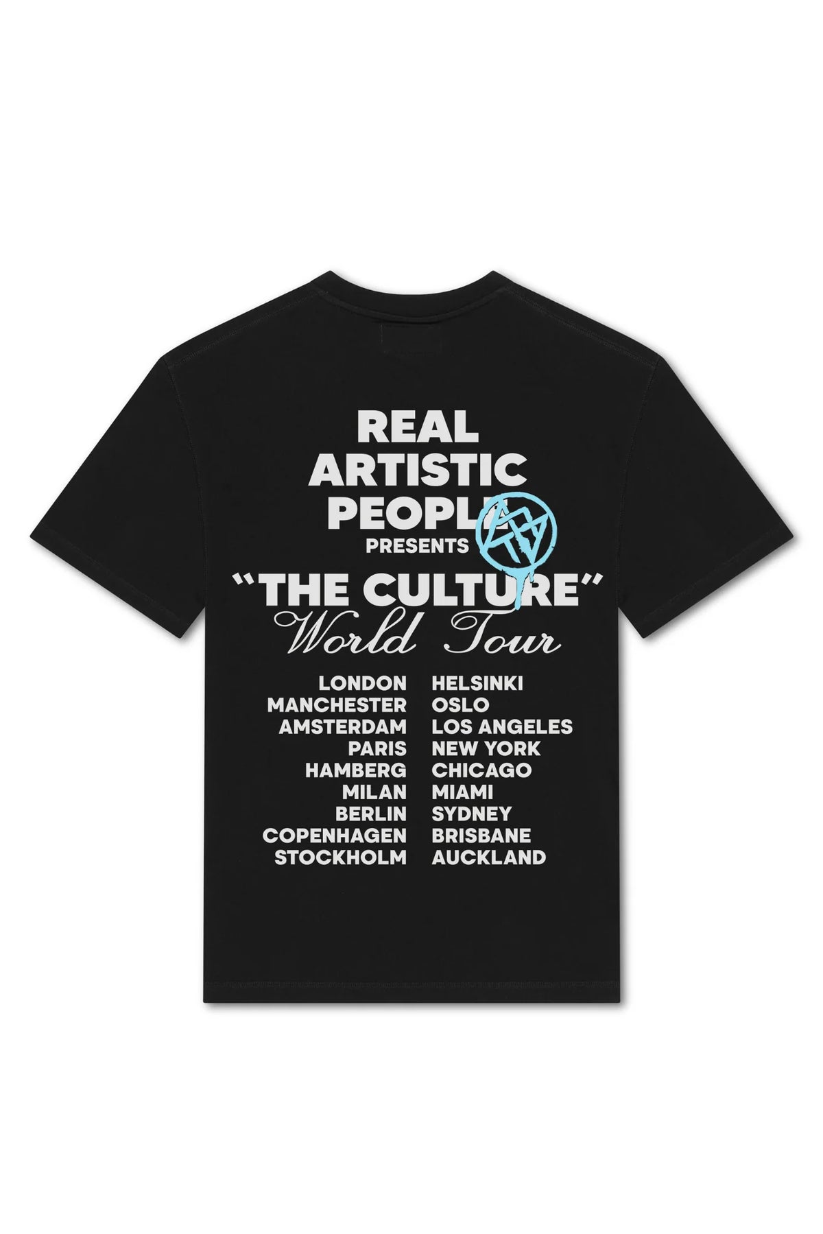 Culture World Tour Heavyweight T-Shirt - Black