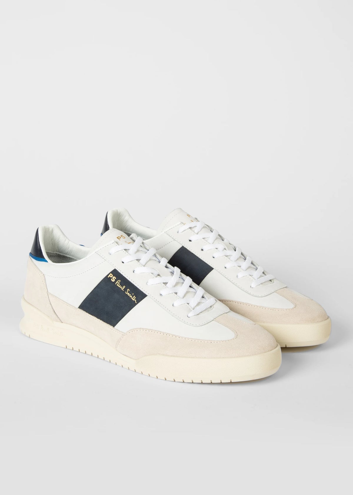 Leather Dover Trainer - White