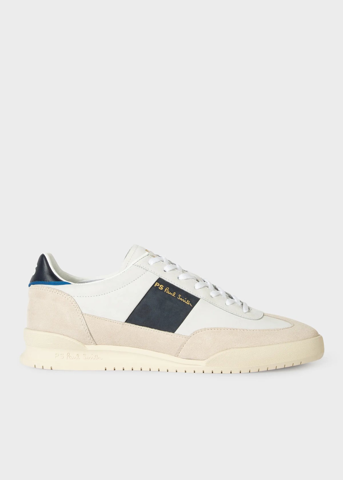 Leather Dover Trainer - White