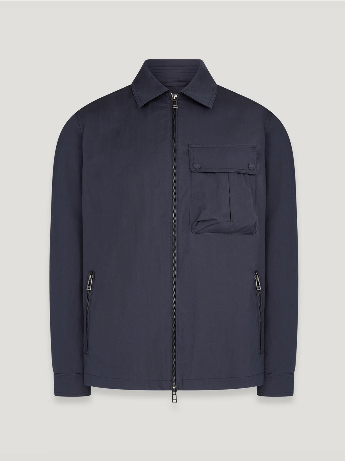 Drome Cotton Overshirt - Navy