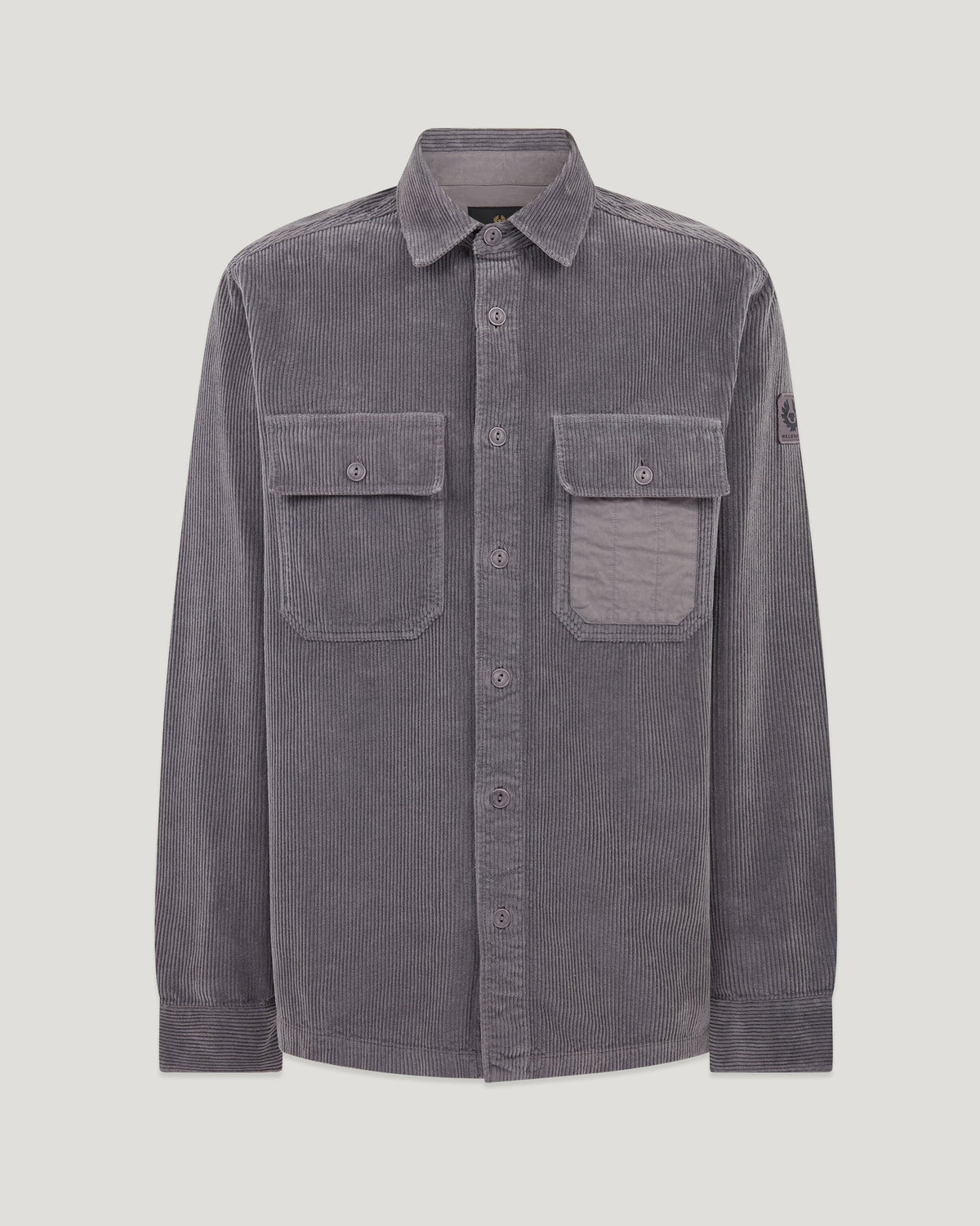 Fallgate Cord Overshirt - Grey