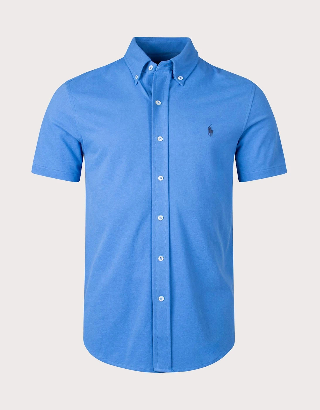 Featherweight Mesh Short Sleeved Shirt - Blue