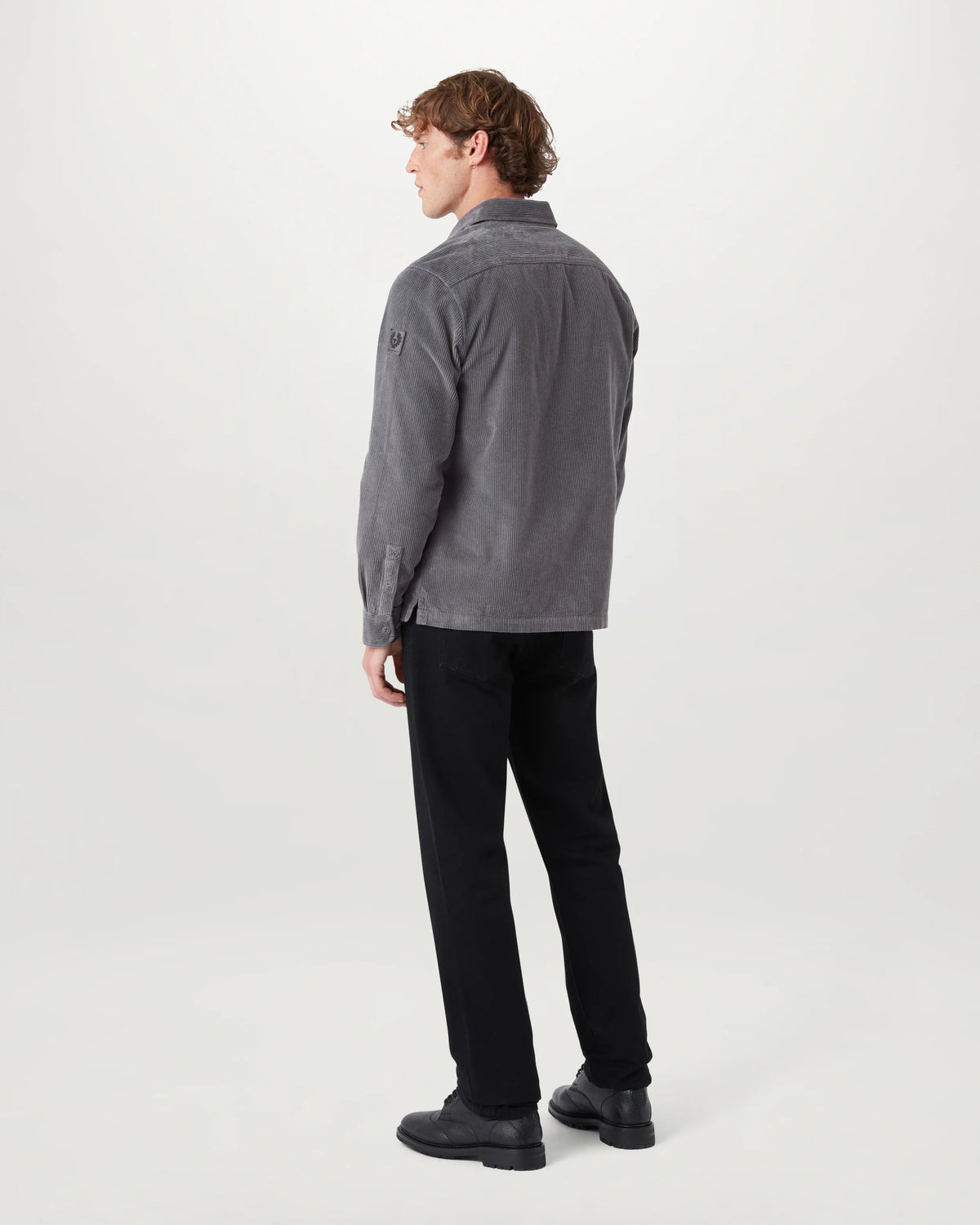 Fallgate Cord Overshirt - Grey