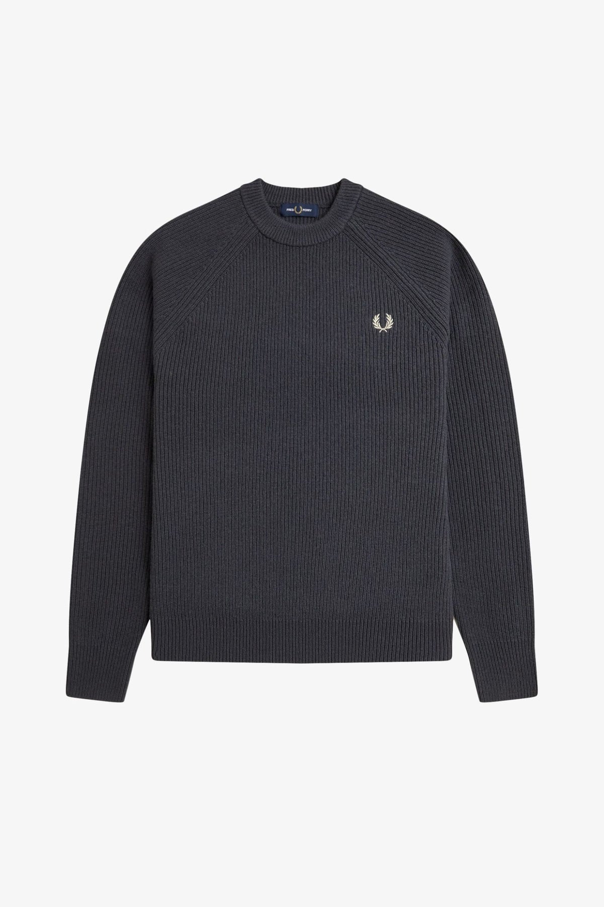 Lambswool Raglan Jumper - Grey