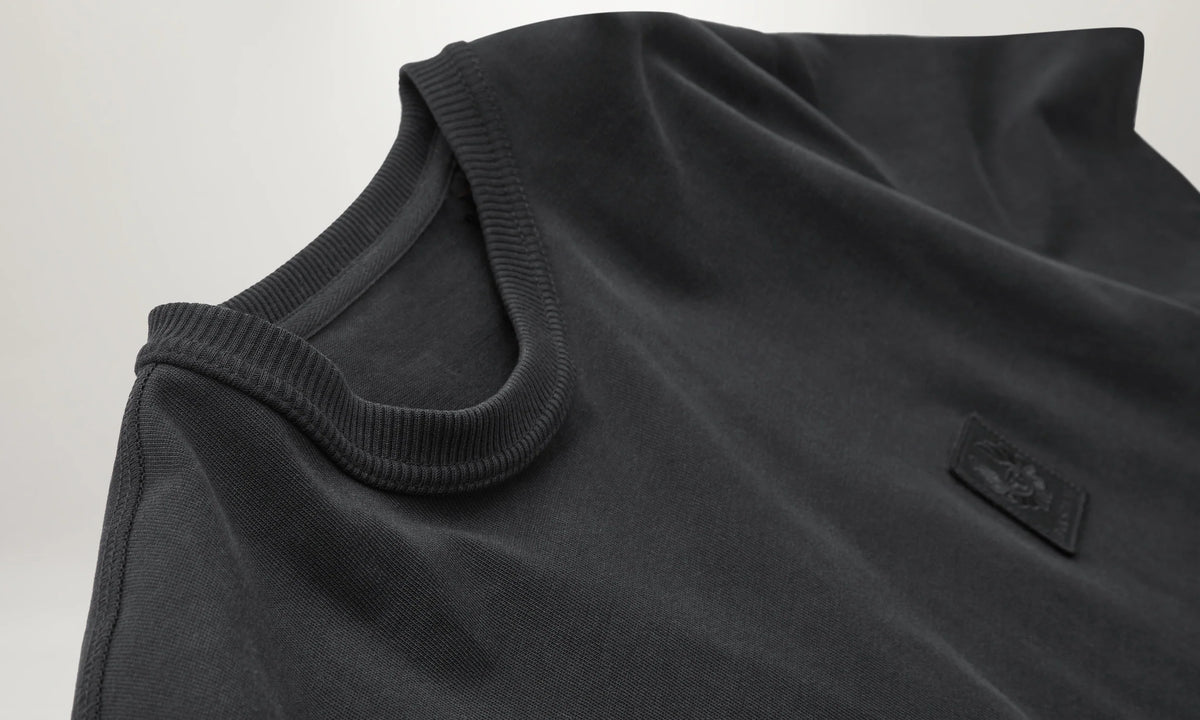 Hockley Heavyweight Cotton T-Shirt - Black