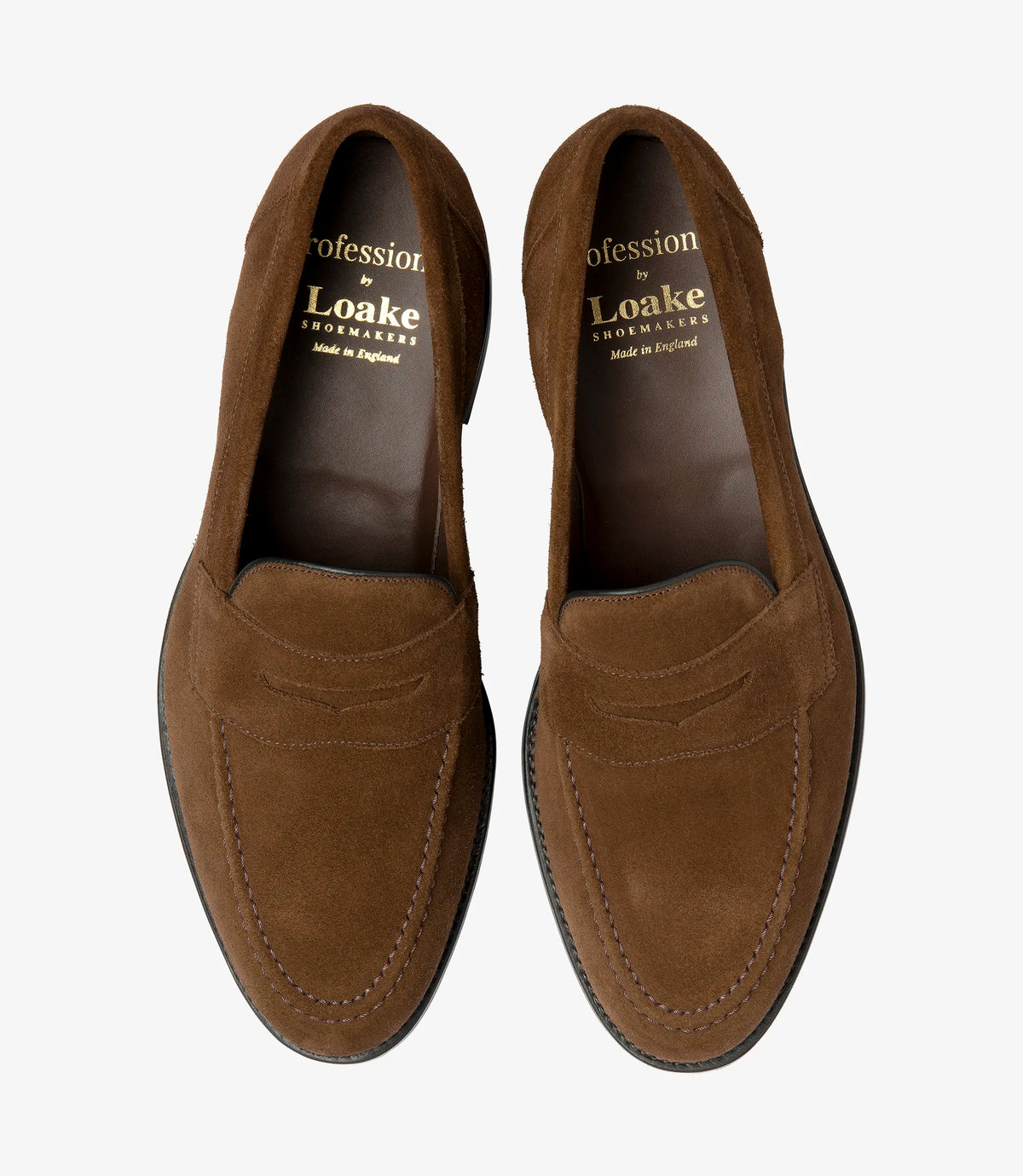 Imperial Leather Suede Loafer - Brown