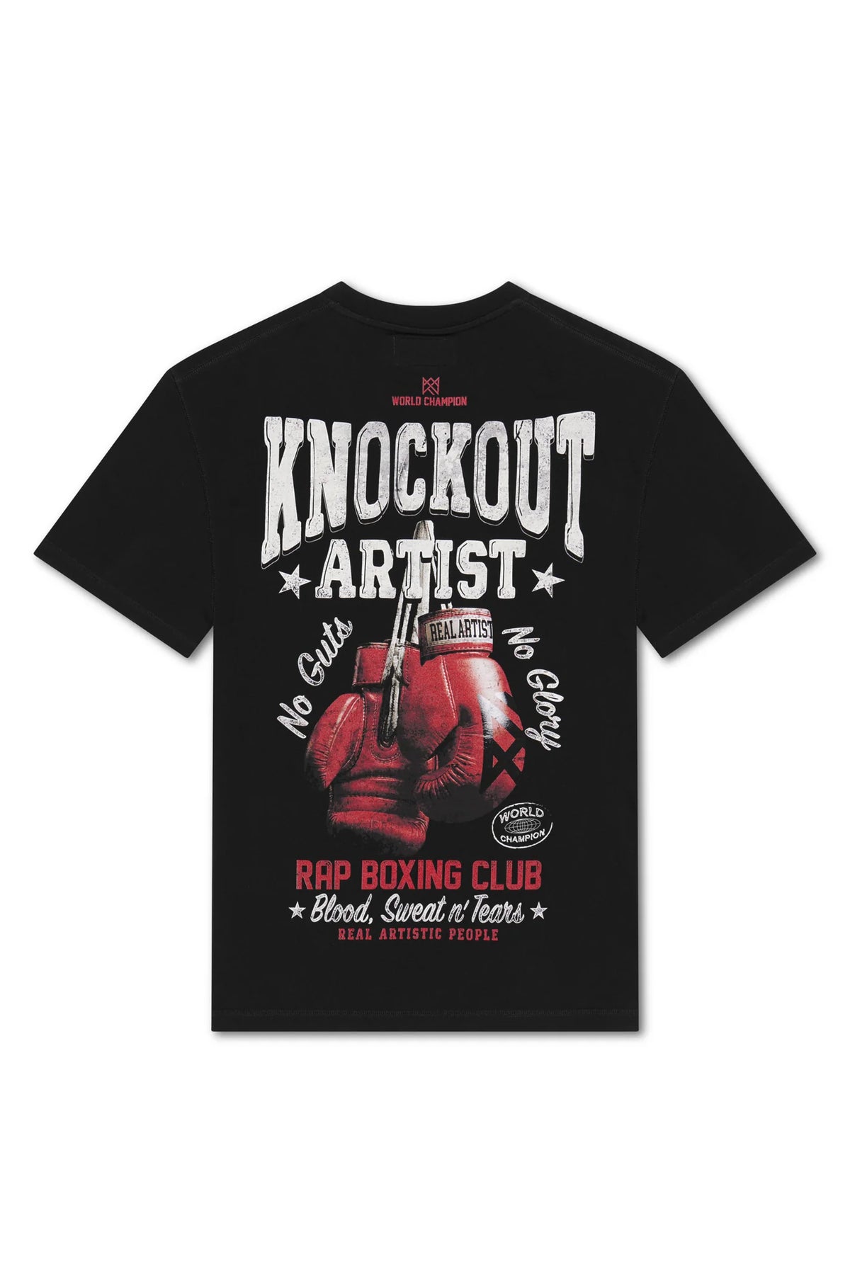 Knockout Artist Heavyweight T-Shirt - Black