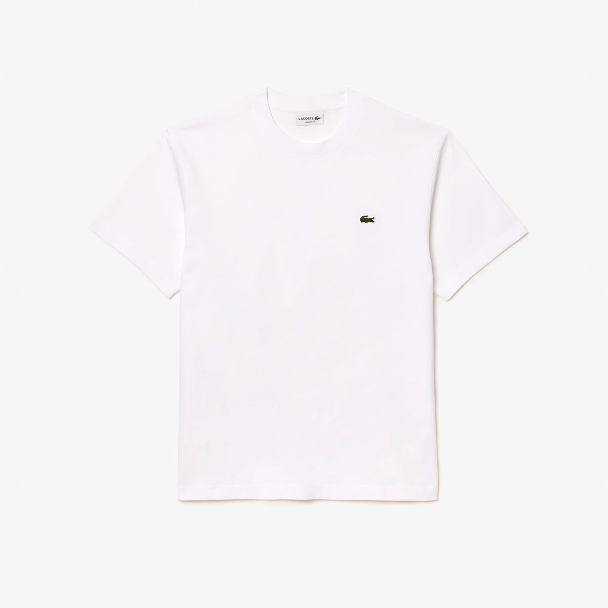 Croc Cotton T-Shirt - White