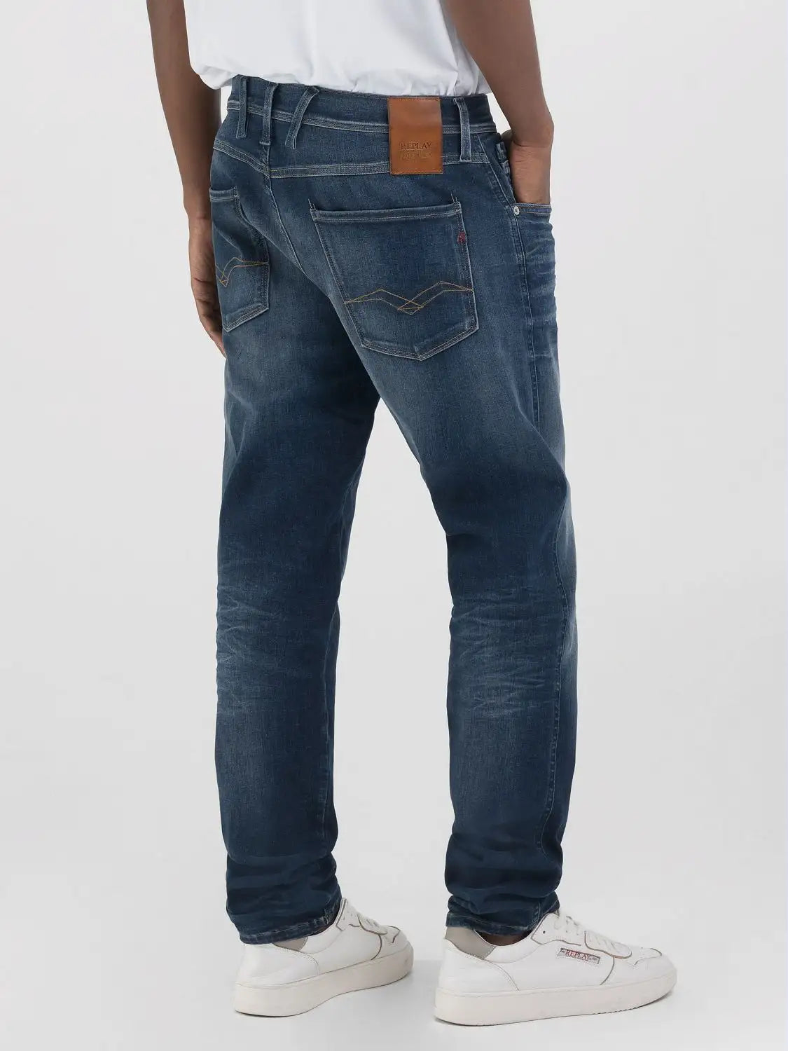 Hyperflex Dust Anbass Slim Fit Jean M914E 000.661 604 - Navy