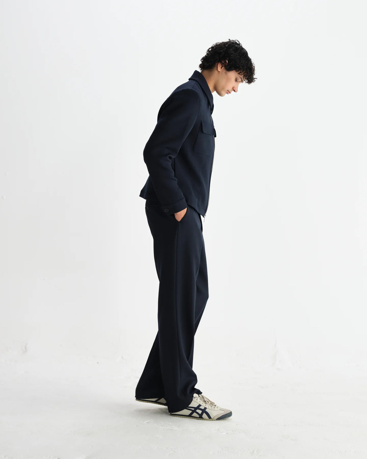 Osier Heavy Twill Jacket - Navy