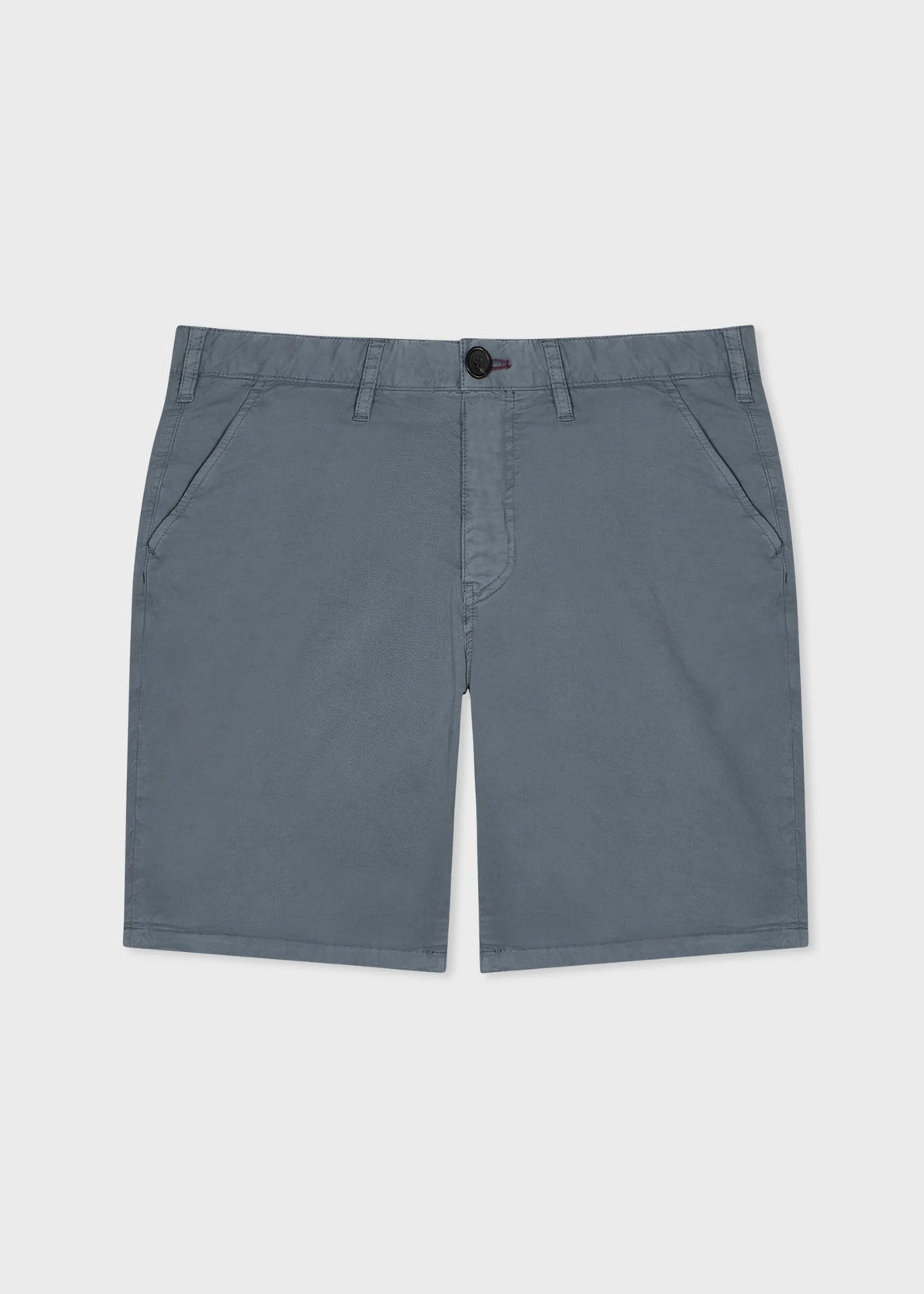 Patch Logo Chino Short - Stone Blue