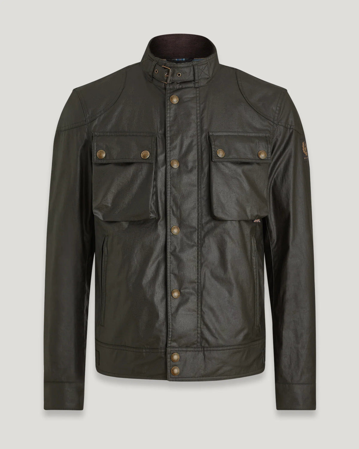 Racemaster Wax Jacket - Olive Green