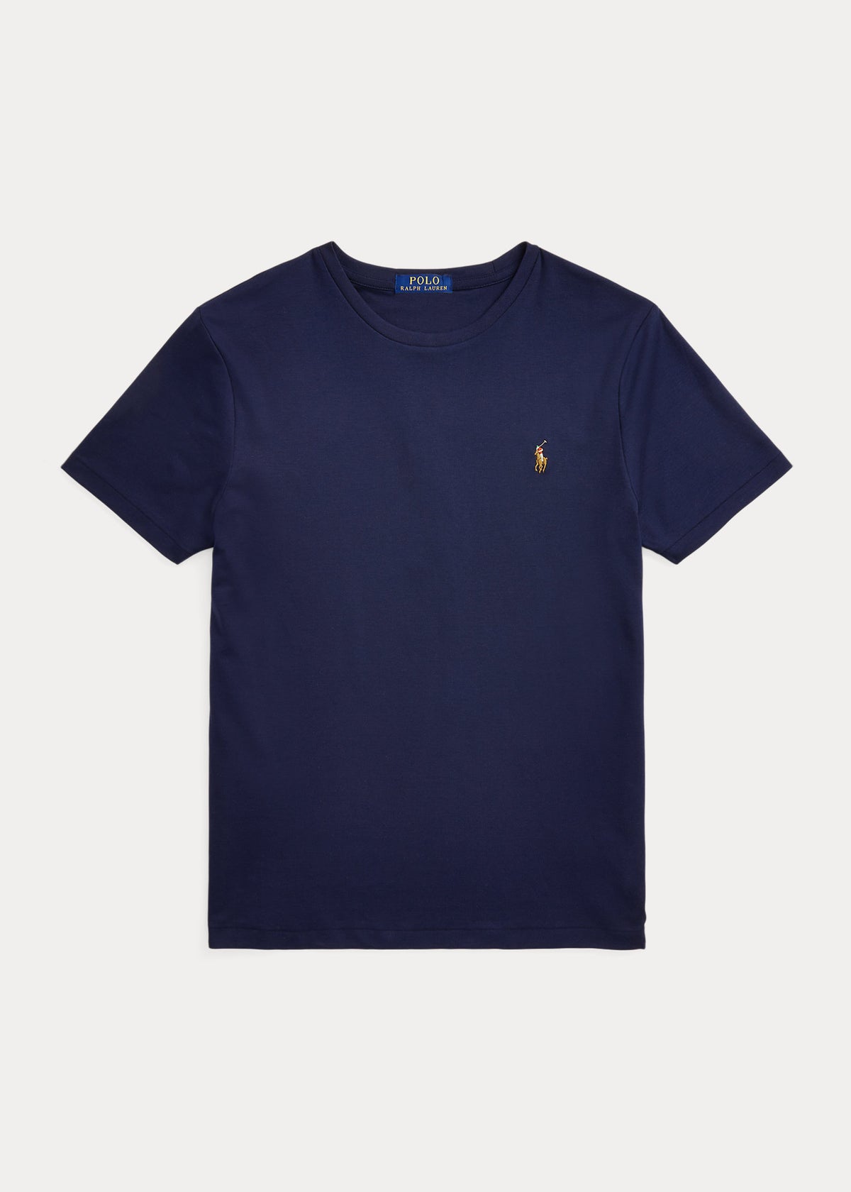 Custom Slim Fit Soft Cotton T-Shirt - Navy