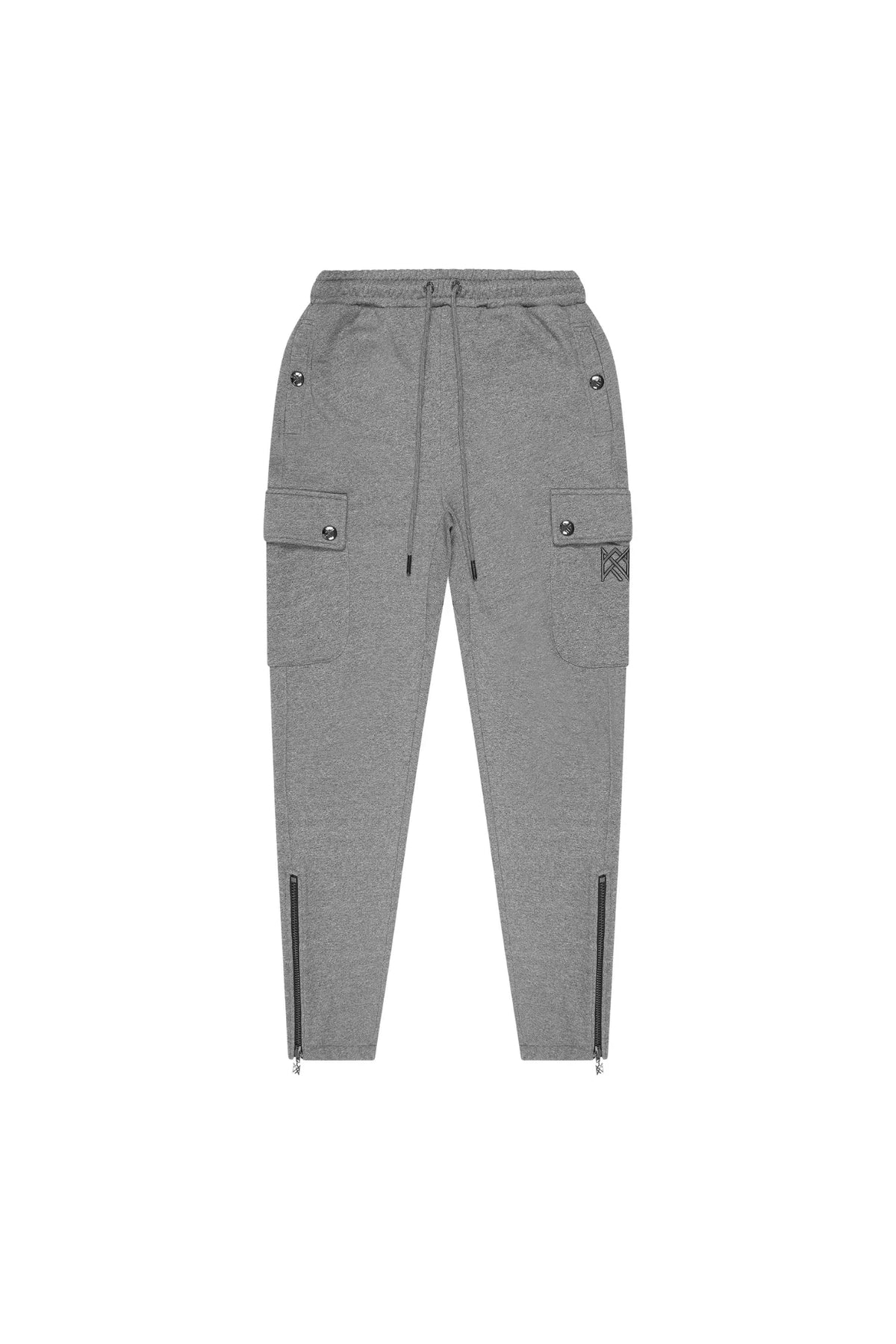 Crown Cargo Sweatpants - Grey