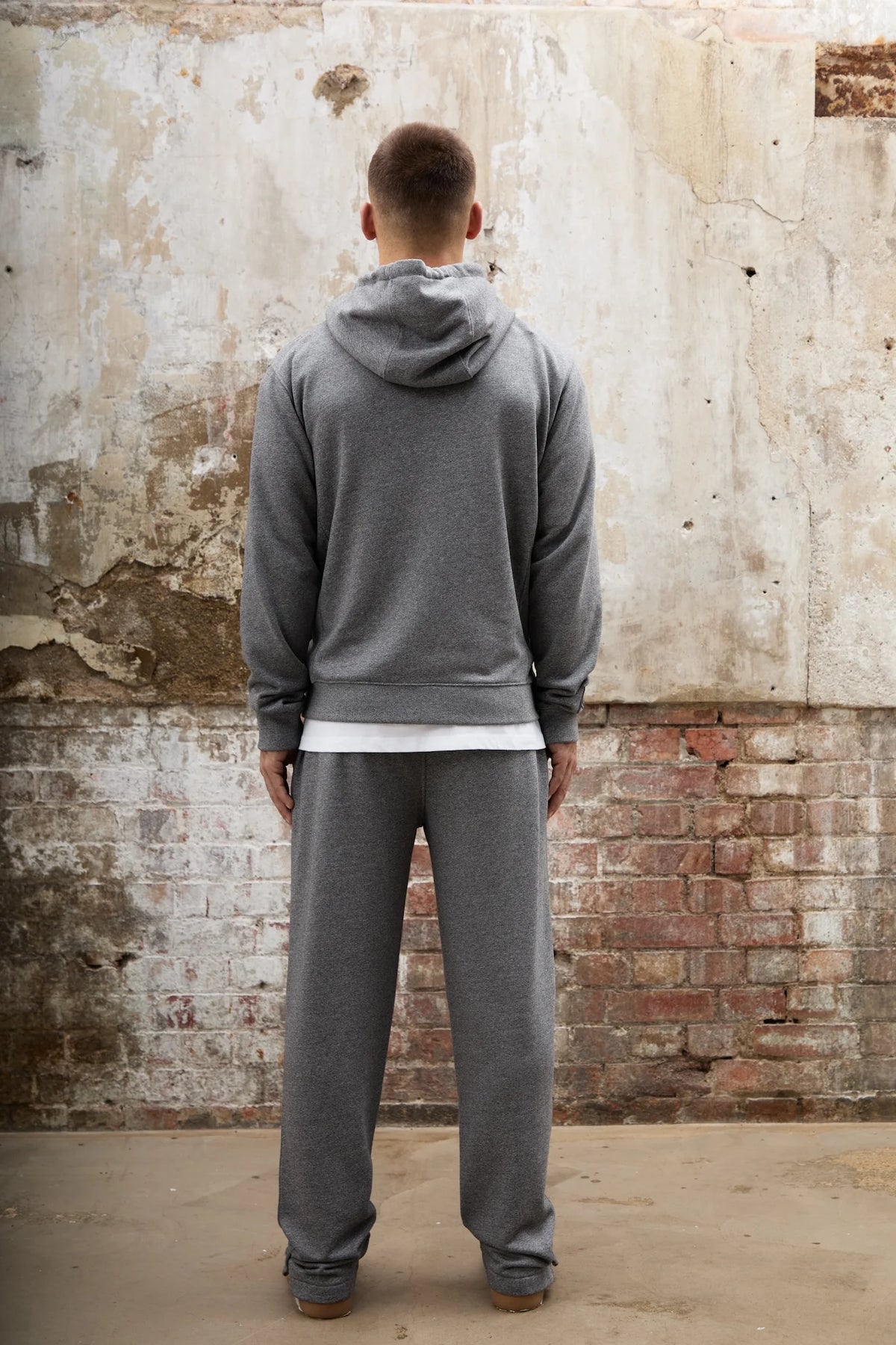 Prince Split Hem Sweatpants - Grey