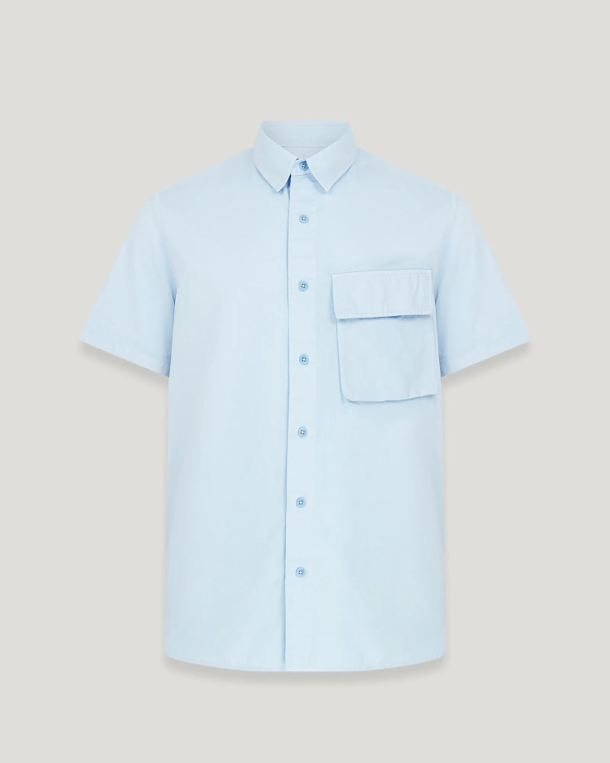 Scale Short Sleeved Shirt - Sky