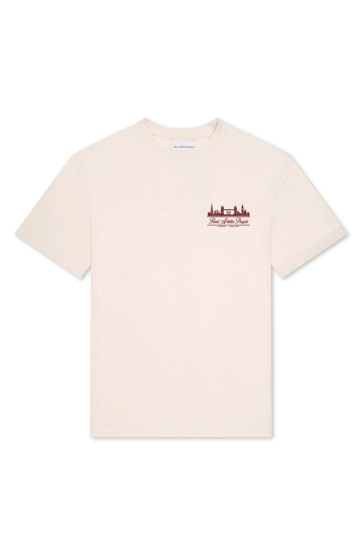 London Skyline Heavyweight T-Shirt - Off White