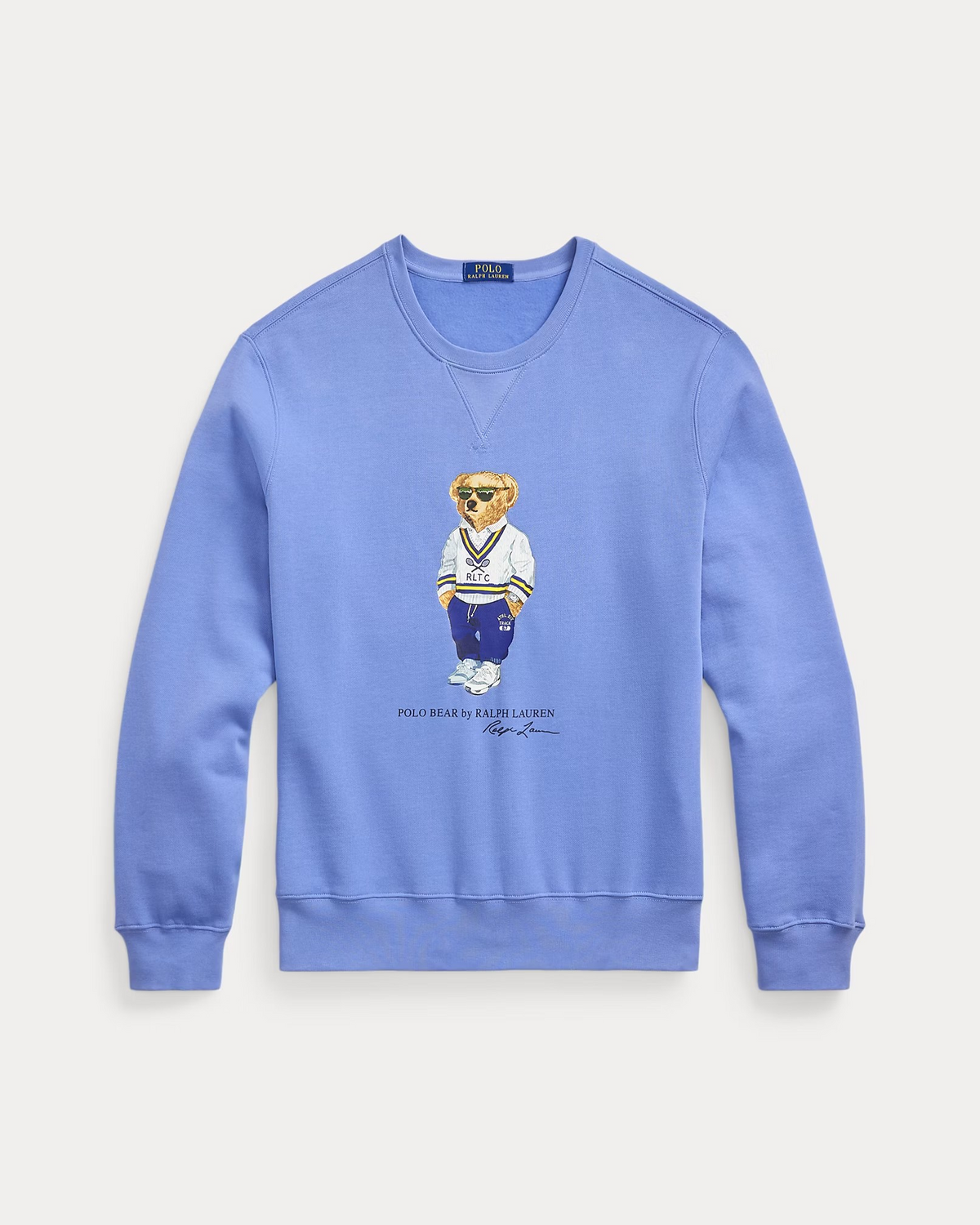 Polo Bear Fleece Sweatshirt - Campus Blue