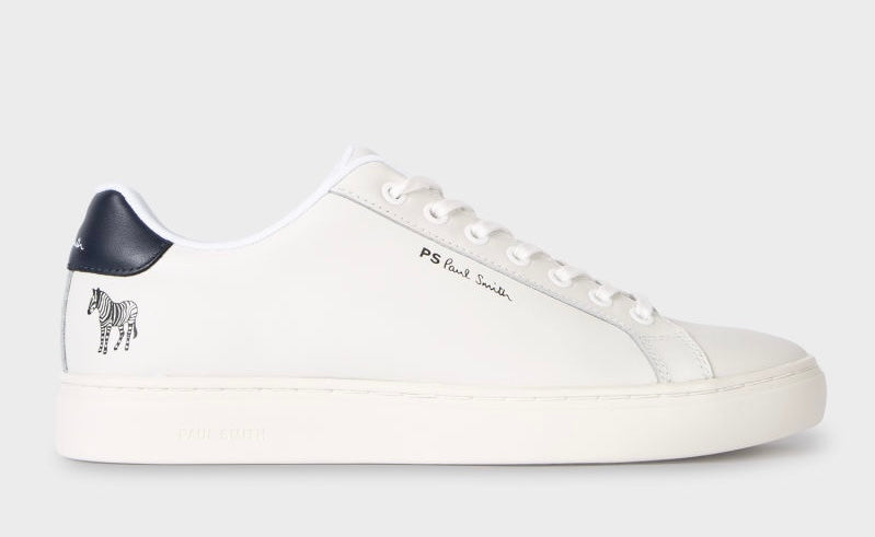 Leather Rex Trainers - White