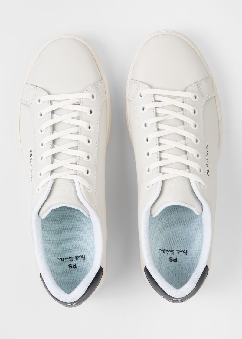 Leather Rex Trainers - White