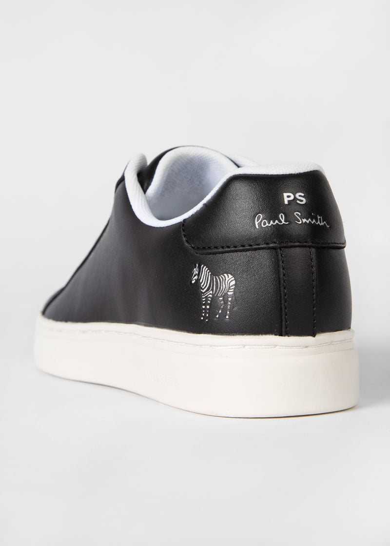 Leather Rex Trainers - Black
