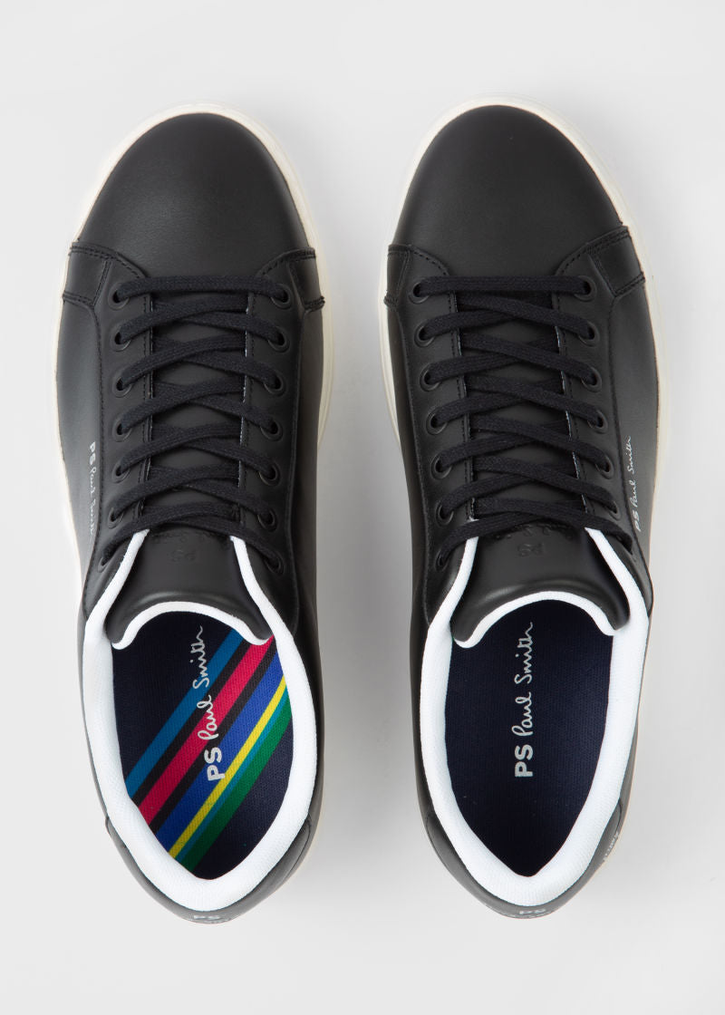 Leather Rex Trainers - Black