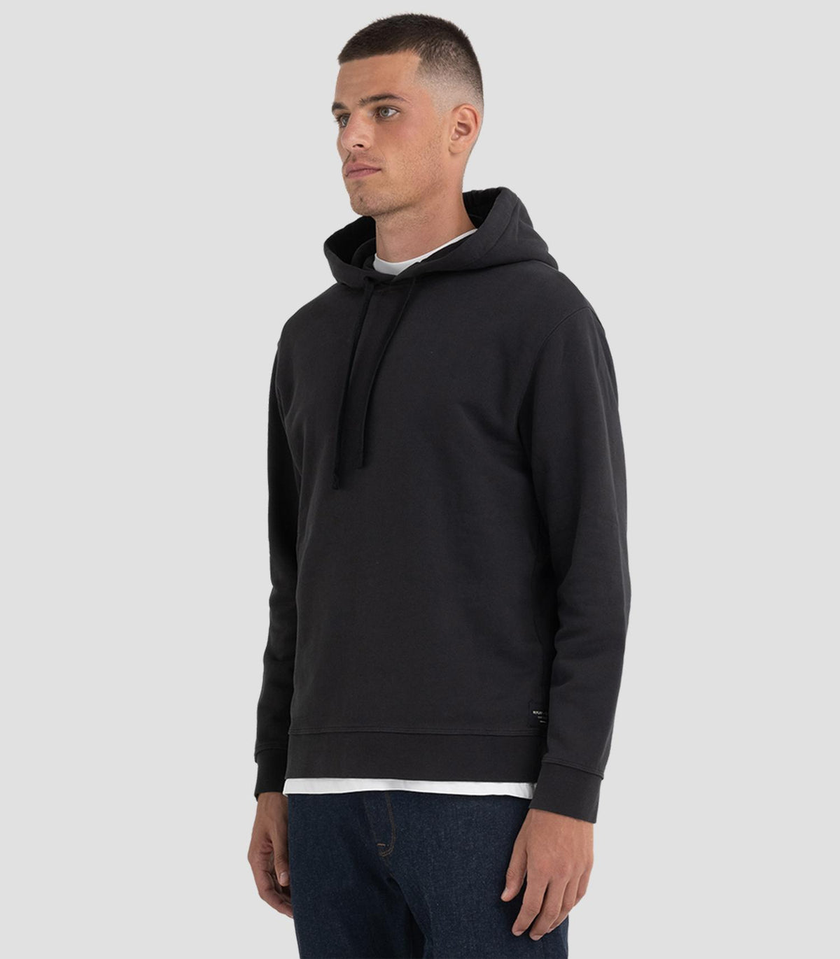 Sartorial Cotton Hoodie M6240.23226 Sweatshirt - Black